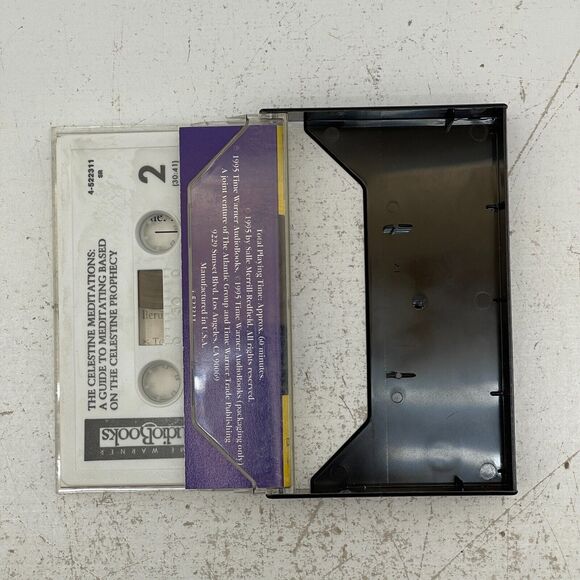 The Celestine Prophecy by Salle Merrill-Redfield 1994 Audiobook Cassette Tape - Picture 8 of 9